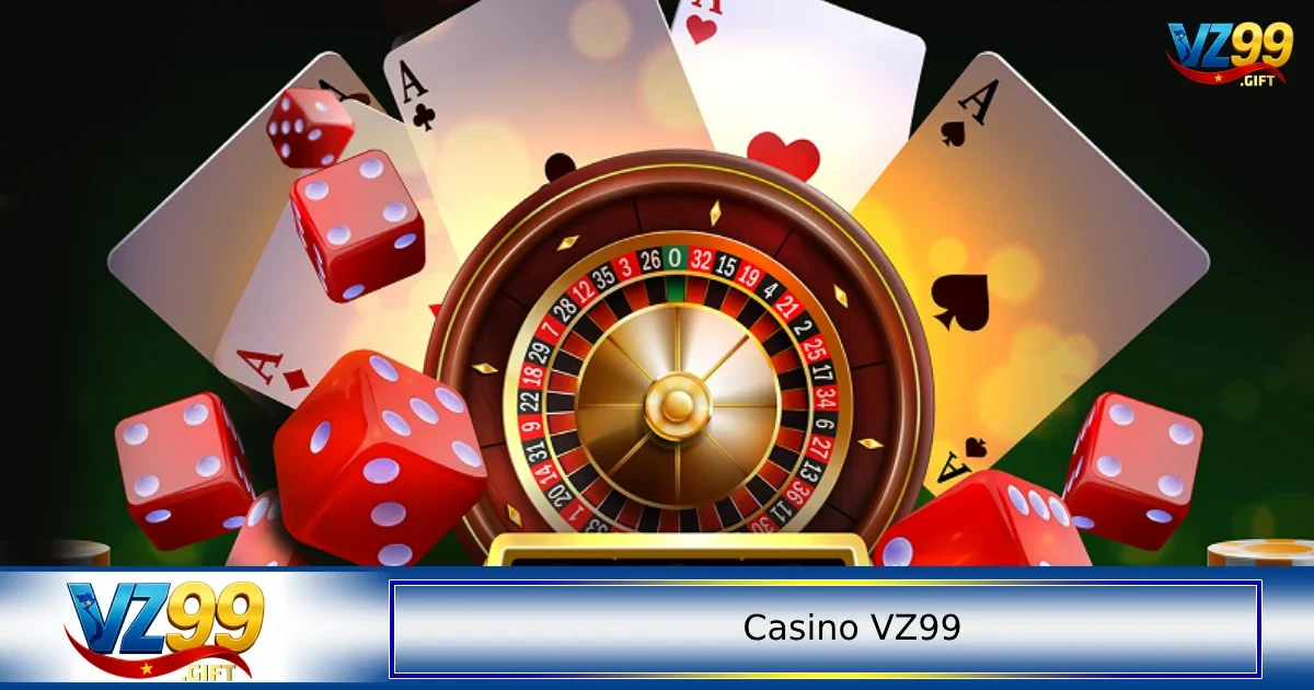 Điểm sáng nổi bật của casino VZ99 chính là dịch vụ chơi casino trực tiếp với dealer thật